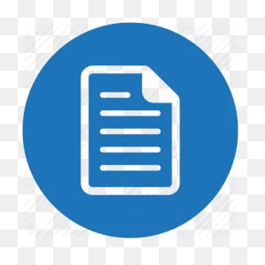Document Icon Clipart - Document, Blue, Text, Transparent Clip Art