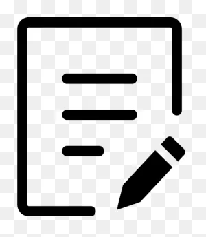 Edit Document Icon Png And PNG-WebP Vector Free Download