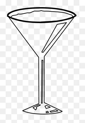 Clip Art Free Library Cocktail Glass Clipart - Blue Lagoon - Png ClipartFlare.com 