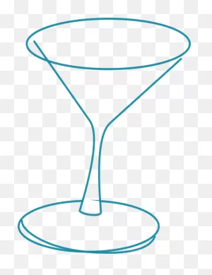 Cocktail Glass Glassware - Free Vector Graphic On ClipartFlare