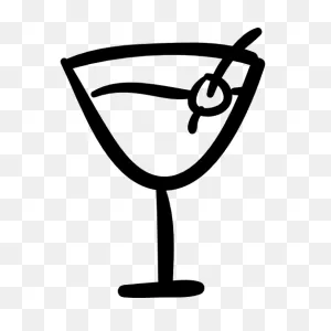 Free Icon | Cocktail Glass
