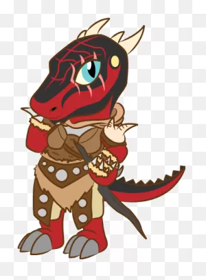 Krazei The Argonian Dragonborn By Kroxie On 
