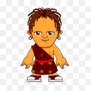 Dreadlocks Dude | Free Svg