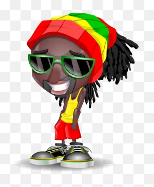 Drawing Of The Man With The Dreadlocks Clipart Free Image Download