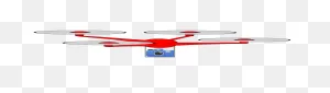 Onlinelabels Clip Art - Simple Drone With Camera