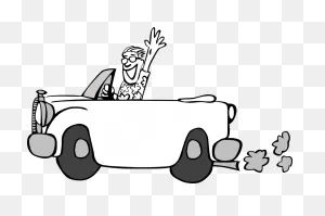 Car Accident Clipart Black And White Clipart Freeuse - Car Driving ClipartFlare.com 