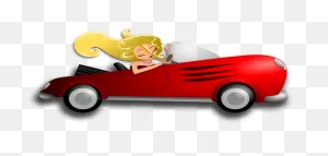 Lady Driving Car Clipart - Clipart Suggest