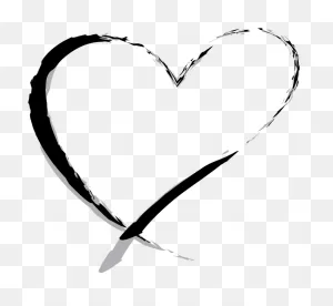 Hand Drawn Heart - Heart Clipart - Full Size Clipart (#4138720 ClipartFlare.com 