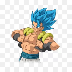 Gogeta Ssgss (Stamp 3) Render [Fighterz] By Maxiuchiha22 On 