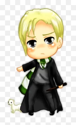 Download Chibi, Draco Malfoy, And Fan Art Image - Draco Malfoy ClipartFlare.com 