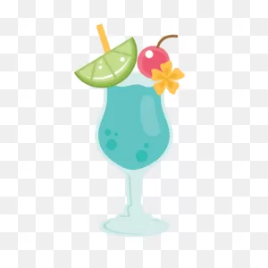 Tropical Drink Clipart - Cruise Drinks Clip Art - (432X432) Png ClipartFlare.com 