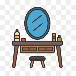 Beauty, Dressing, Furniture, Makeup, Table Icon - Download On ClipartFlare.com 