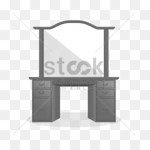 Dressing Table Vector Image - 1400129 | Stockunlimited