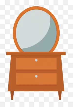 Dressing Table Clipart - Png Download - Full Size Clipart ClipartFlare.com 