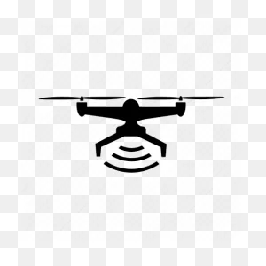 Drone, Fly, Quadcopter, Scan, Signal, Transmit, Wifi Icon - Download ClipartFlare.com 