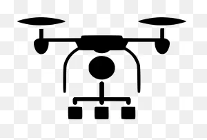 Quadcopter Distribution Comments - Drone Icon Transparent ClipartFlare.com 