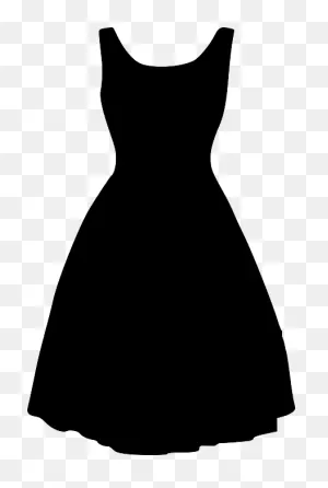 Free Image On ClipartFlare - Dress, Black, Silhouette, Clothing | Dress ClipartFlare.com 