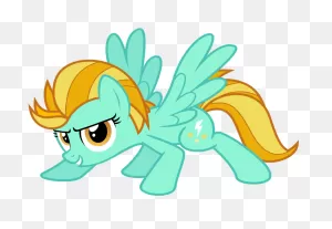 Download Hd Lighting Dust - Mlp Lightning Dust Vector Transparent ClipartFlare.com 