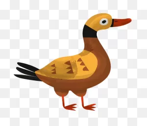 Green Duck Clipart - Clip Art Bay