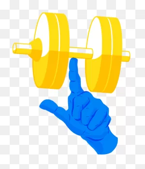 Download Dumbbell Clipart Blue - Clip Art Png Image With No ClipartFlare.com 