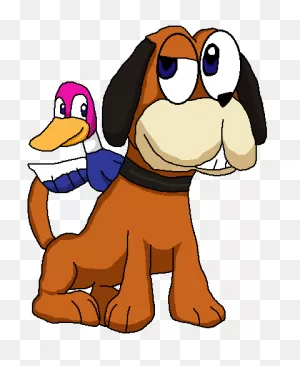 Old School Nintendo Fan Art - Duck Hunt (Dog) By Thebestmltbm On ClipartFlare.com 