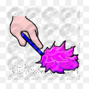 Dust Picture For Classroom / Therapy Use - Great Dust Clipart