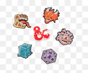 Dungeons And Dragons Jibbitz™ Charms - Crocs
