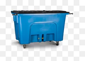 Rear Load Plastic Dumpster - Hedstrom Environmental