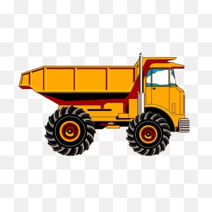 Dump Truck Royalty Free Vector Clip Art Illustration -Indu0033 ClipartFlare.com 