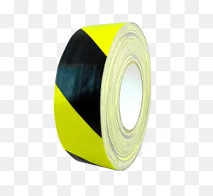 Cdt-Hs - Hazard/striped Duct Tape - Duct Tape - Cloth Tape