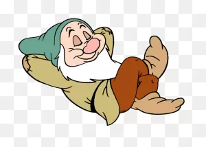 Dwarf Clipart Sleepy - Sleepy Clipart | Full Size Png Download ClipartFlare.com 