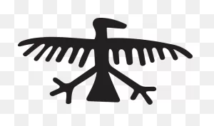 389Ca - Native Eagle Symbol