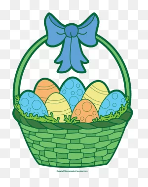 Free Easter Basket Clipart