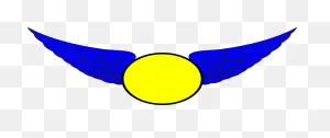 Indi: Blue Eagle Wings Logo