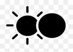 Eclipse Happening Comments - Black Sun Vector Png Transparent Png ClipartFlare.com 