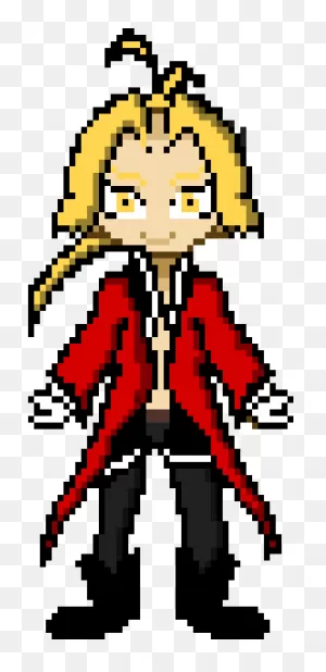Edward Elric - Illustration Clipart - Large Size Png Image - ClipartFlare