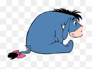 Download Hd Gloomy Clipart Winnie The Pooh Eeyore - Eeyore Clipart ClipartFlare.com 