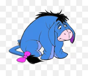 Eeyore Original And Limited Edition Art - ClipartFlare Film Art Gallery