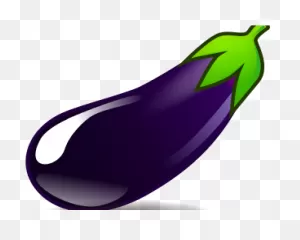 Eggplant Clipart Eggplant Emoji - Eggplant - (640X480) Png Clipart ClipartFlare.com 