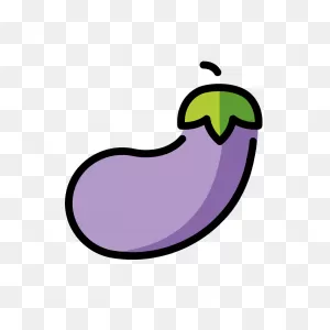 Eggplant Emoji Clipart. Free Download Transparent .png | ClipartFlare