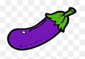 Eggplant Clipart Color Purple - Eggplant Clipart Png - (1280X720 ClipartFlare.com 