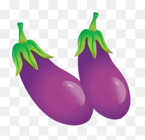 Eggplant Clip Art - Png Download - Full Size Clipart (#2848542 ClipartFlare.com 