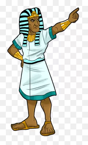 Download Hd Egyptian Clipart Pharaoh Moses - King Of Egypt Clipart ClipartFlare.com 