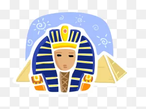 Egyptian Clipart Giza Pyramid - Cartoon Sphinx - Png Download ClipartFlare.com 