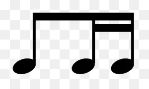 Eighth Note Png - 8Th Note 2 16Th Notes - (525X400) Png Clipart ClipartFlare.com 