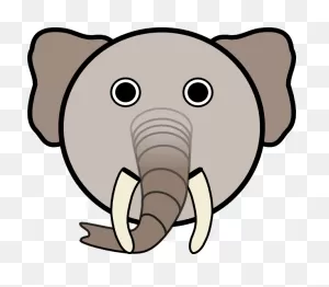 Elephant Head Clipart Clipart Kid - ClipartFlare