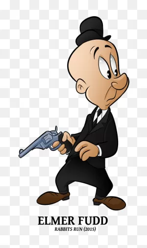 15 Looney Of Spring - Elmer Fudd By Boscoloandrea | Funny Cartoon ClipartFlare.com 