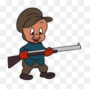 Elmer Fudd Clipart - Large Size Png Image - ClipartFlare
