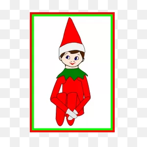 Alanspeak Elf On The Shelf 03 | Free PNG-WebP