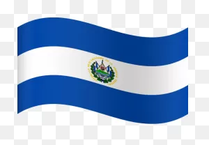 Vector Country Flag Of El Salvador - Waving | Vector World Flags